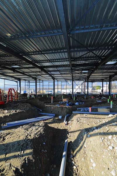 Suivi de chantier LEZTROY Naturopôle Chautagne (du 1er au 15 février)